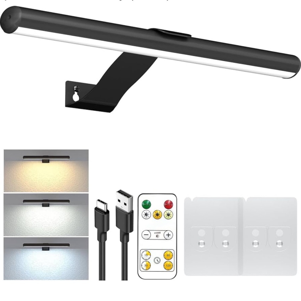 BLED USB Picture Light with Remote - Portable Tablet/Frame Lamp for Make Up